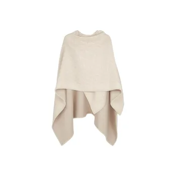 FENDI Ff Jacquard Asymmetric Poncho