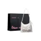 Ecru+Ribbon+Shopping Bag