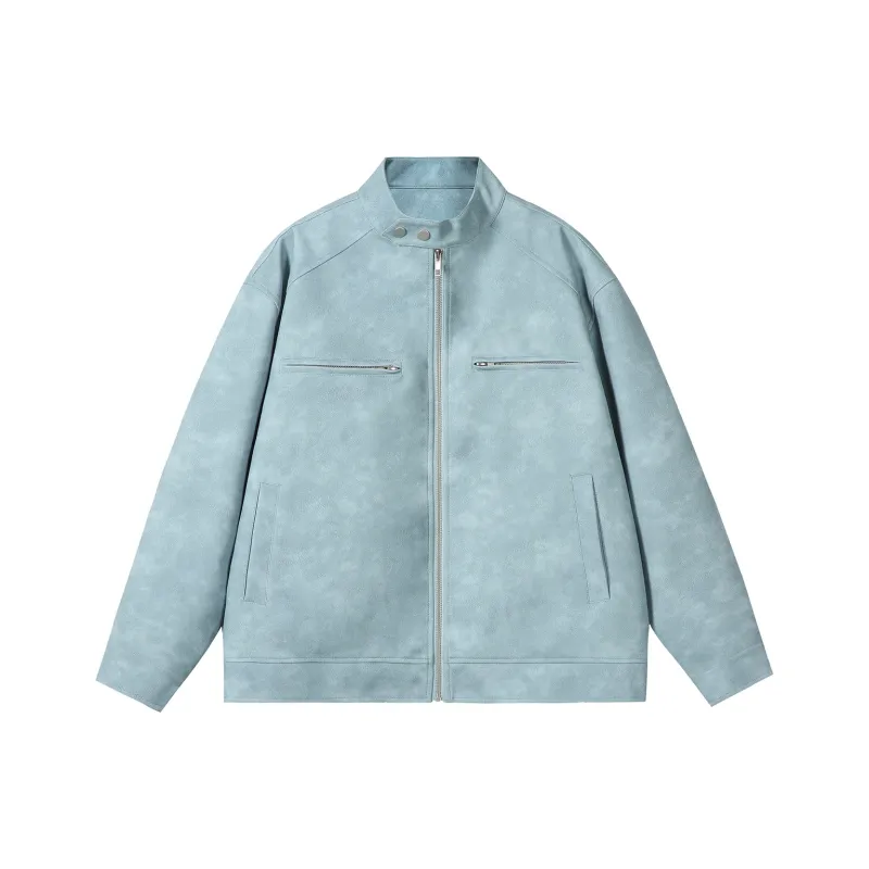 NANDCHN Leather Jackets Unisex-4