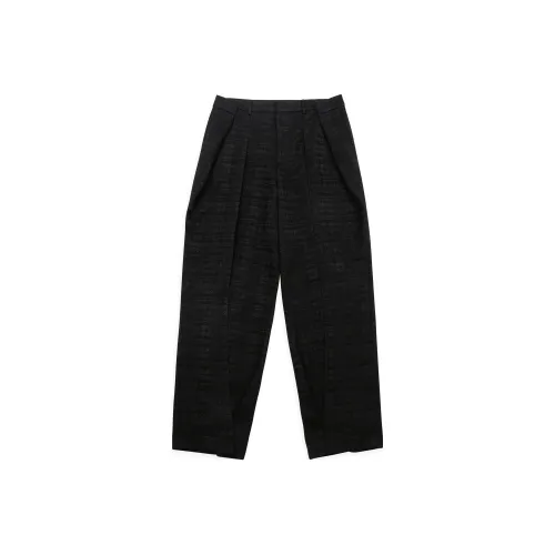 ADER ERROR Pleated Jacquard Tailored Trousers