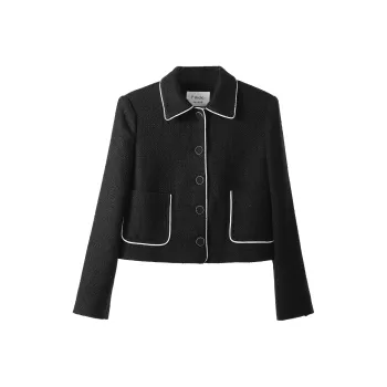 Fstudio Velvet feel Coat Women's Black