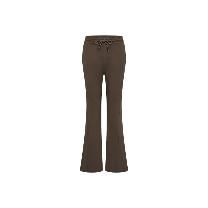 URBAN REVIVO Casual Pants Women's Dark Brown-0