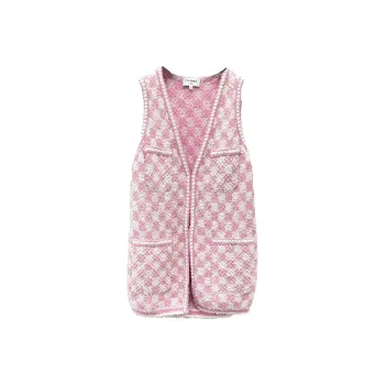 CHANEL Vests Women's Pink