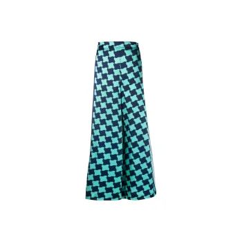 CASABLANCA Graphic Printed Wide Leg Trousers