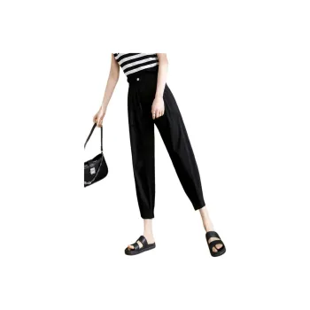 TERRE BLEUE Casual Pants Women's Black