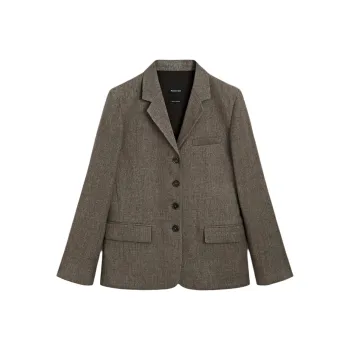 Massimo Dutti Business Suit Women's Gray Brown