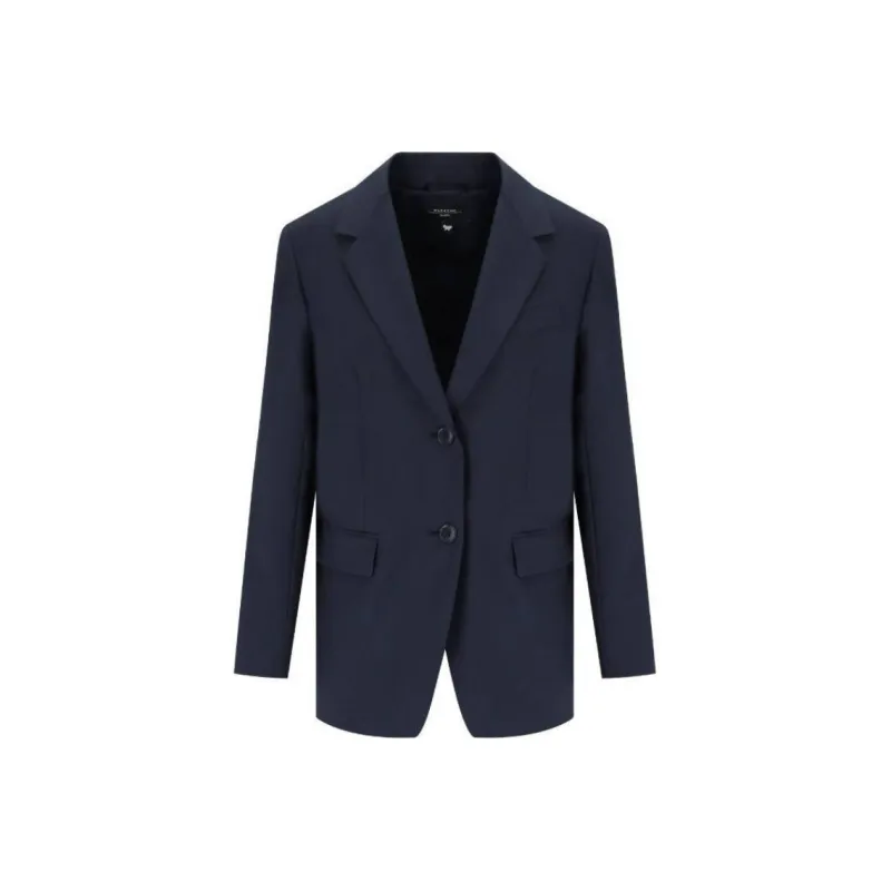 WEEKEND MaxMara Materia Single Breasted Jacket-0