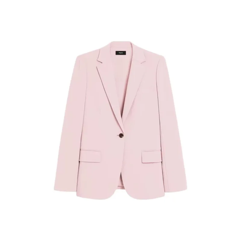 THEORY Admiral Crepe Staple Blazer-0