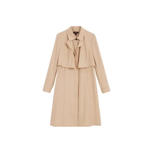 Yiner Trench Coat Women's Light Khaki