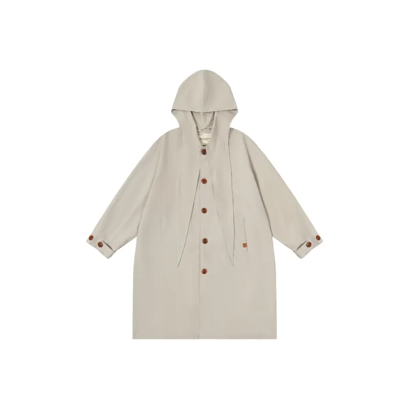 Saotome Trench Coat Women's Light Gray-0