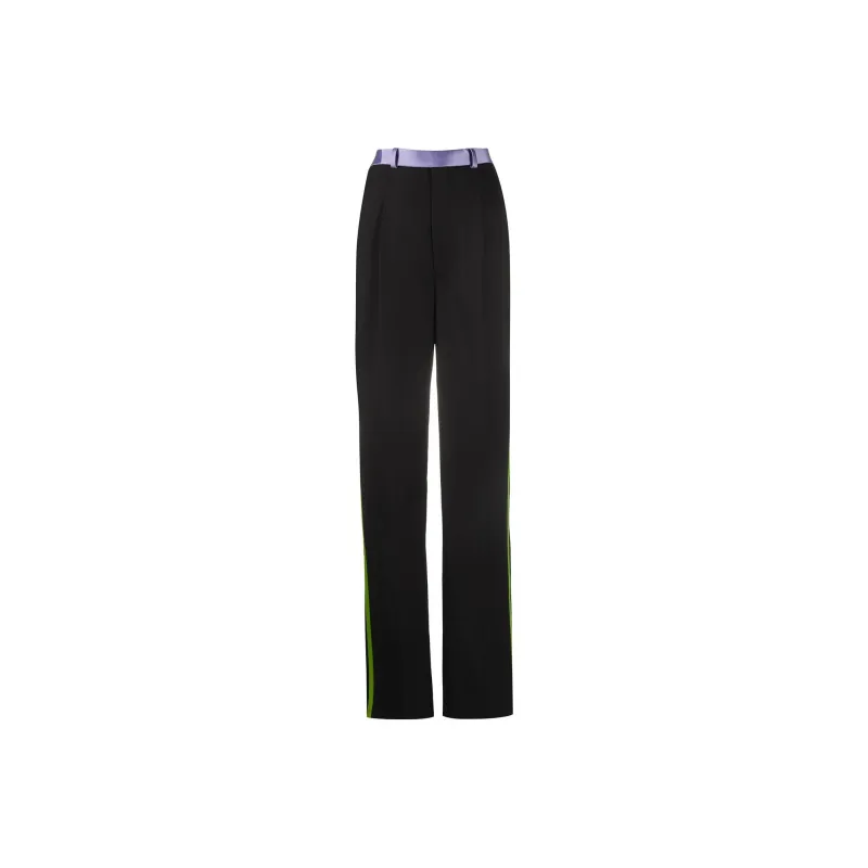 Haider Ackermann Bondi Stripe Detail Trousers-0