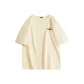 [Ice Silk Cooling]Light Beige (B Blue Mood Chest Logo)