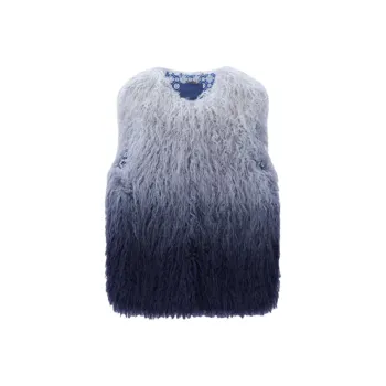 GUESS Vests Women's Blue