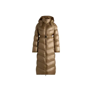 HUGO BOSS FW24 Puffer Jacket Women's Light Brown