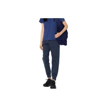 UNIQLO AIRism Mesh Series Casual Pants Women's Deep Sea Blue