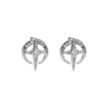 JEANSWEST Titanium Steel Stud Earrings Unisex