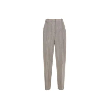 Loro Piana Pressed Crease Tapered Trousers