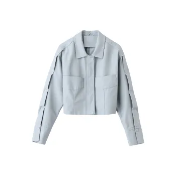 Yi Mengyuan Leather Jacket Women's