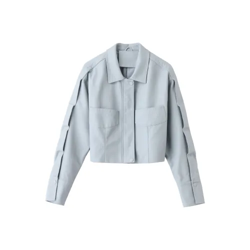Yi Mengyuan Leather Jacket Women's