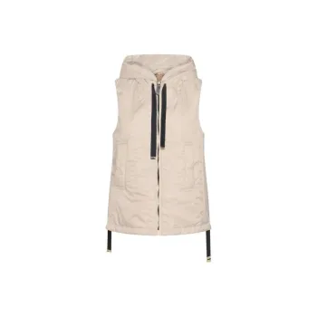MaxMara Zip Up Drawstring Gilet