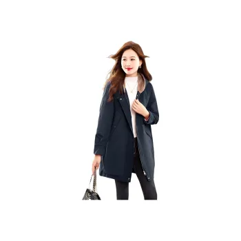 IVENI Puffer Jacket Women's Navy Blue