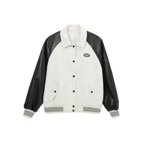Hotwind Baseball Jacket Women's Beige