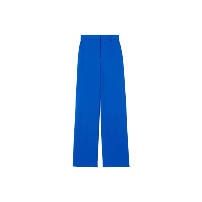 Burberry Casual Pants Women's Iron Blue-0