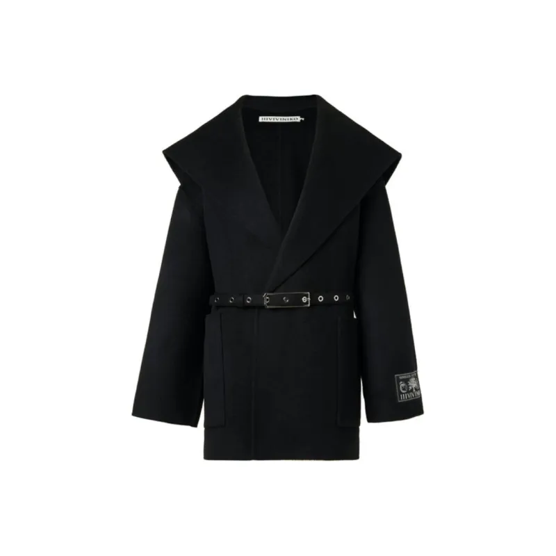 III VIVINIKO Coat Women's Black-0