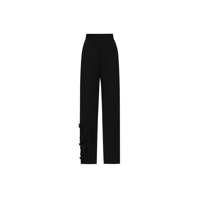 OSCAR DE LA RENTA SS24 Casual Pants Women's Black-0