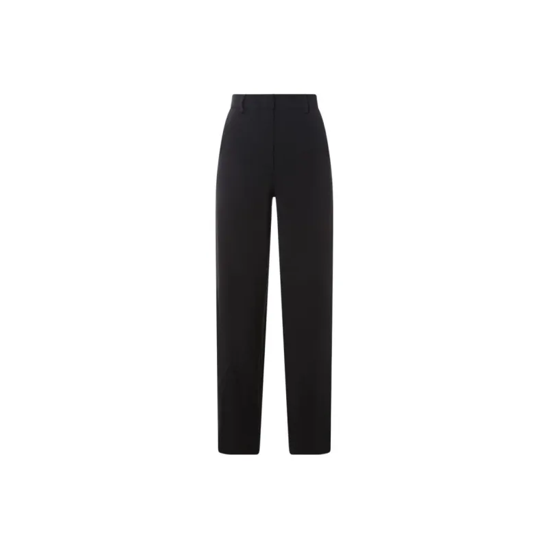 GIORGIO ARMANI Low Rise Wide Leg Loose Fit Trousers-4
