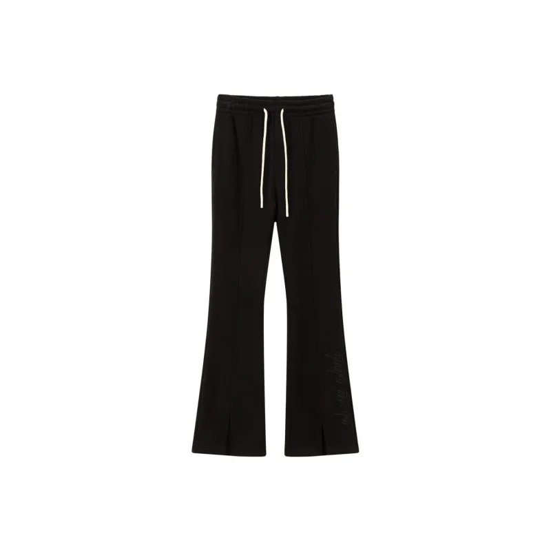 CHUU Casual Pants Women's Black-2