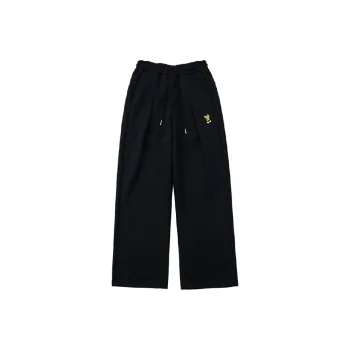 Checkitout x OSAMU GOODS Casual Pants Unisex Mysterious Mineral Long Black