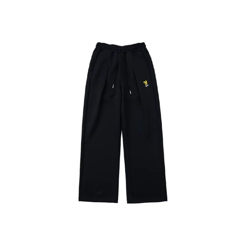 Checkitout x OSAMU GOODS Casual Pants Unisex Mysterious Mineral-Long Black-0