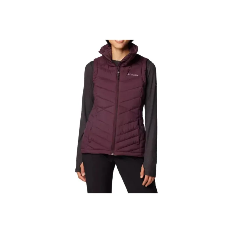 Columbia Joy Peak 2Omni-Heat Omni-Shield Thermarator Vest Women's Purple-0