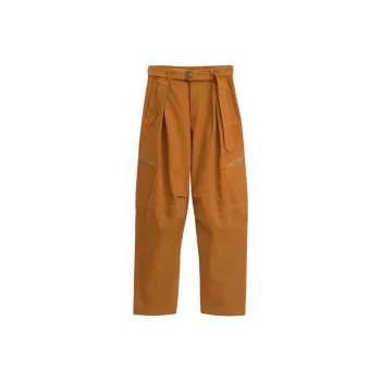 ZARA Casual Pants Women's Stripe/orange