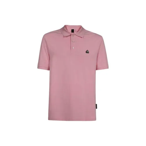Moose Knuckles Polo Shirt Men's Pink