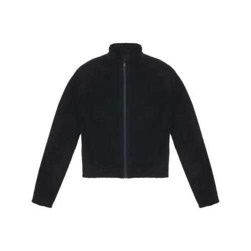 Fax Copy Express Velvet feel Coat Women's Black