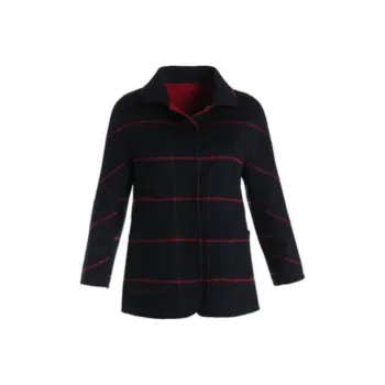 QIAOWANNI Coats Women's Phantom Black