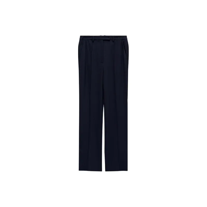 INSUN Casual Pants Women's Deep Sea Blue-0