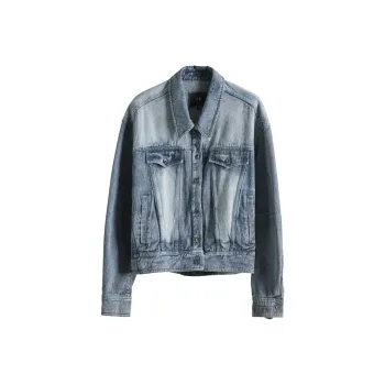 Rizhuo Denim Jacket Women's Secret Realm Blue