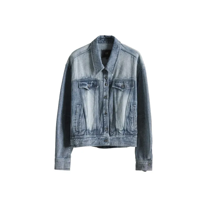 Rizhuo Denim Jacket Women's Secret Realm Blue-0