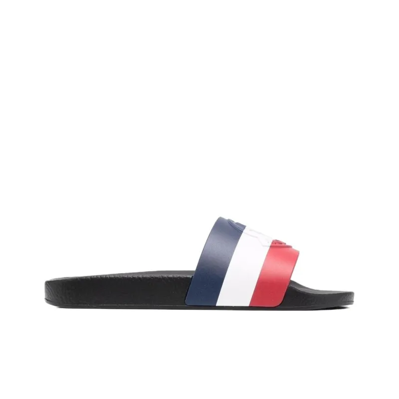 Moncler Slide Slippers Men's Black-1