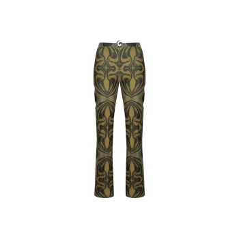 The Kript Casual Pants Women's Dark Green