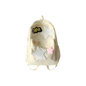 Yalu Nylon Backpack Women's Yellow/Green/Pink