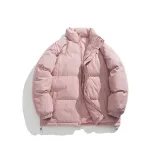 Pink[Solid Color Windproof Placket Upgraded]
