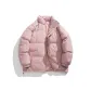 Pink[Solid Color Windproof Placket Upgraded]