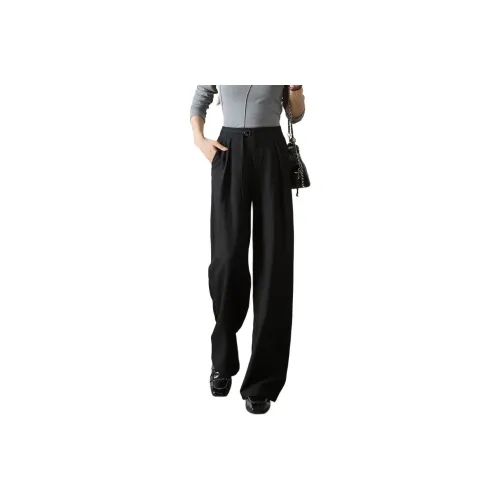 Mo Han Yi Mei Casual Pants Women's Black