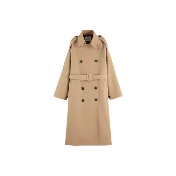 Scotch&Soda Trench Coat Women's Khaki