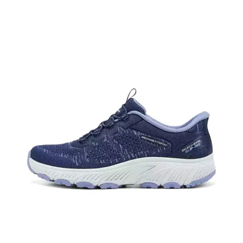 Skechers OUTDOOR WOMENS Abrasion Resistant Breathable Low Top Casual Shoes Women's Marine Blue