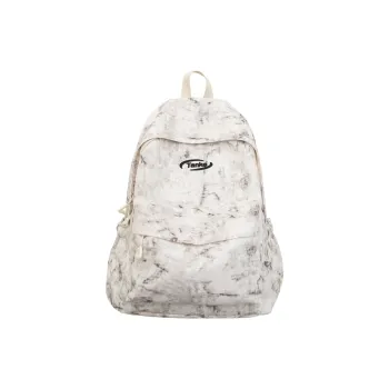 WICKBUEN Nylon Backpack Unisex White/Red/Blue/Black